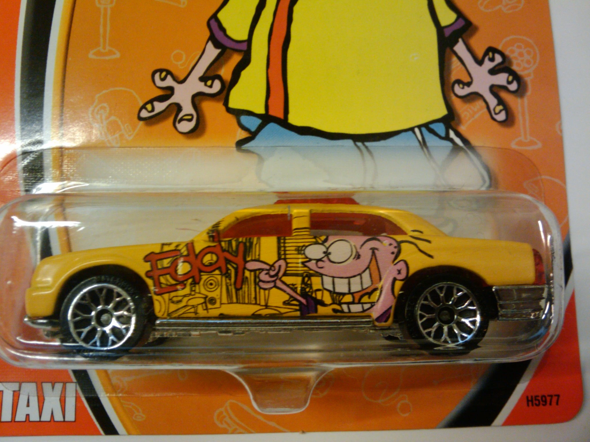 Taxi Cab (Light Orange, Eddy (character and text))