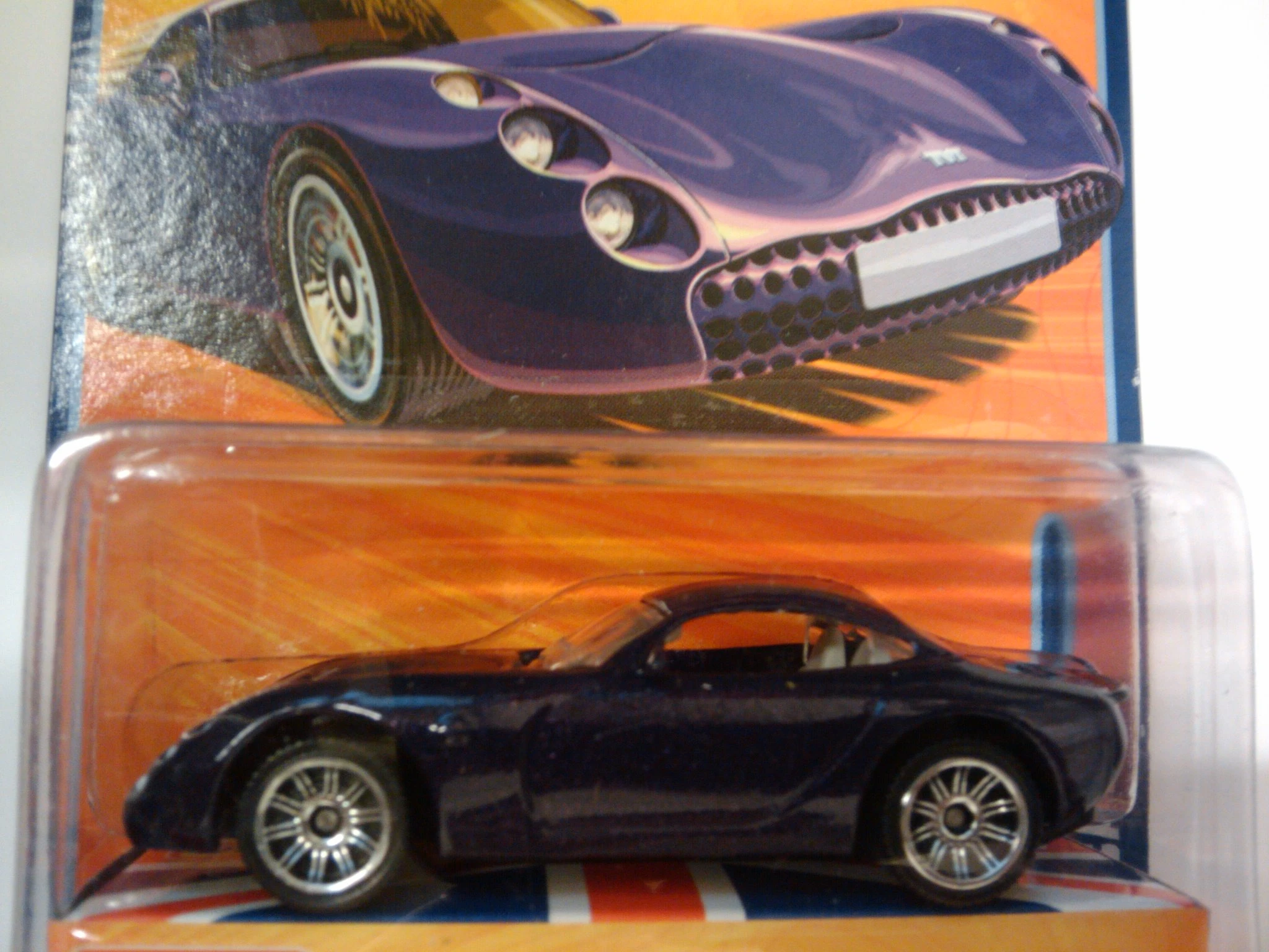TVR Tuscan S (Metalflake Purple, White headlights, detailed taillights, t…)