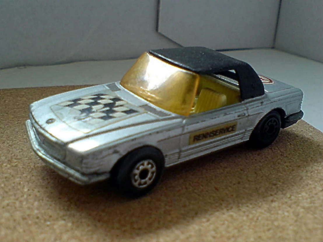 Mercedes 350SL (Silver, RENNSERVICE)