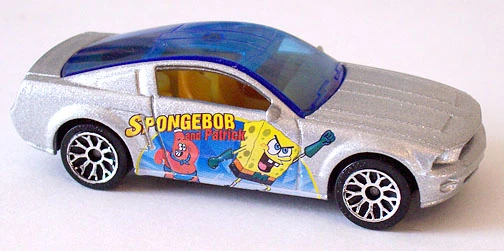 04 Ford Mustang GT Concept (Satin Silver, SpongeBob and Patrick (characters and te…)