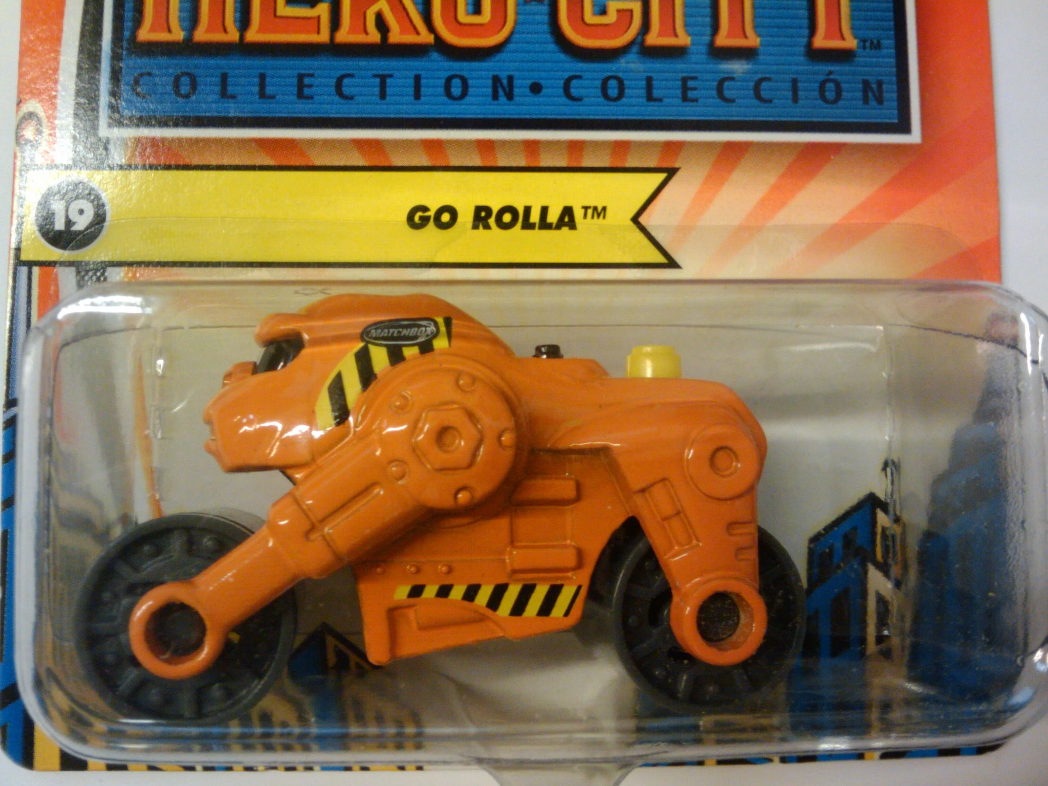 Go Rolla (Orange, Black and yellow striped sections)
