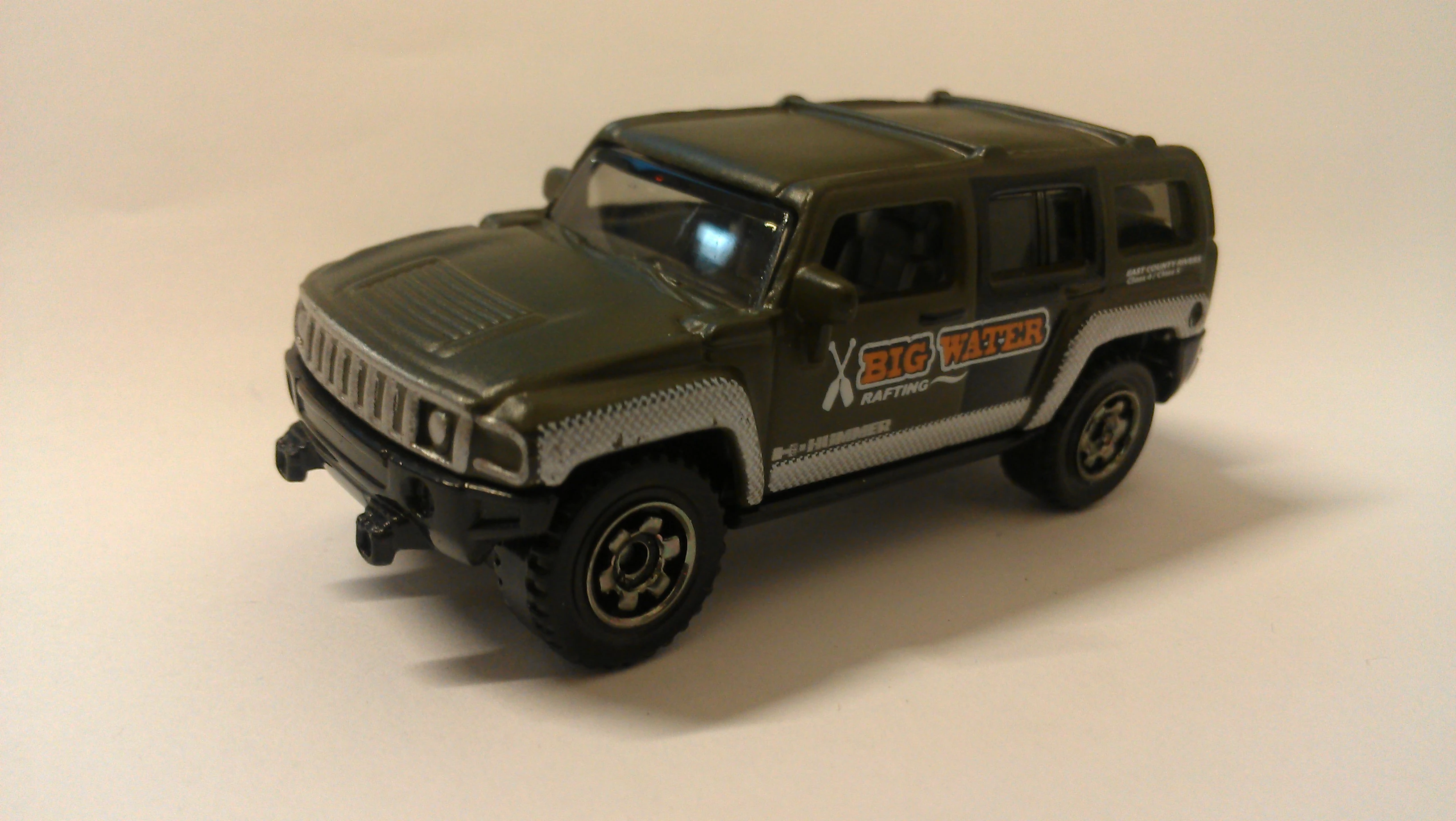 Hummer H3 (Matte Green, Big Water Rafting, East County Rivers, d…)