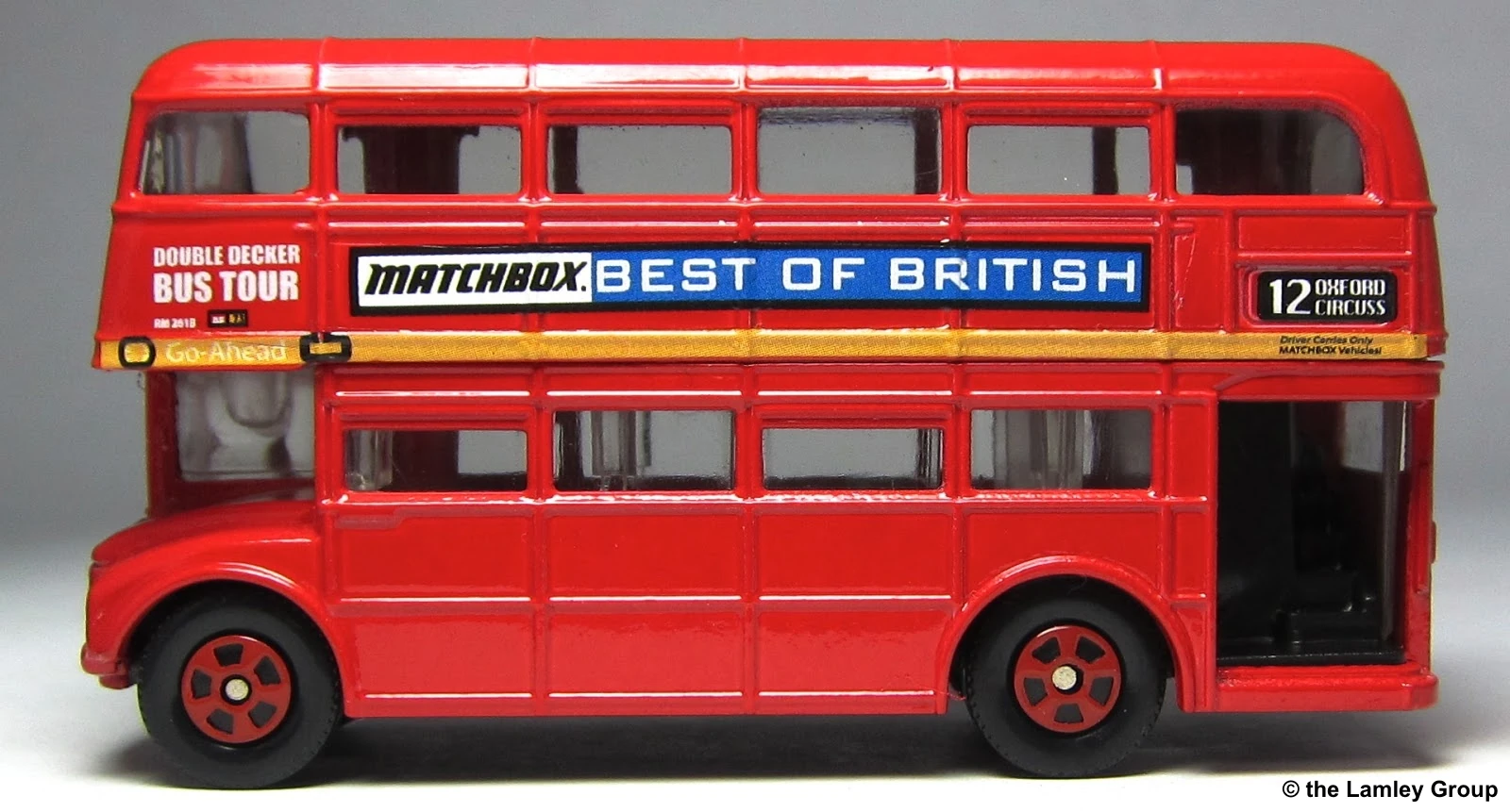 Double Decker (Red, MATCHBOX Best of British, 12 Oxford Circ…)