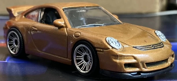 Porsche 911 GT3 (2007) (Metalflake Brown, Detailed trim)