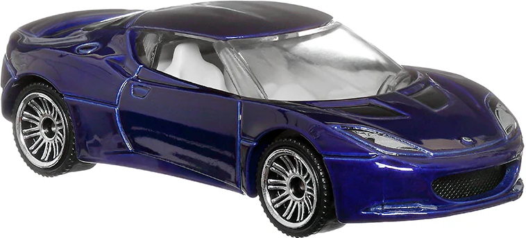 Lotus Evora (2008) (Blue, Detailed headlights hood badge)