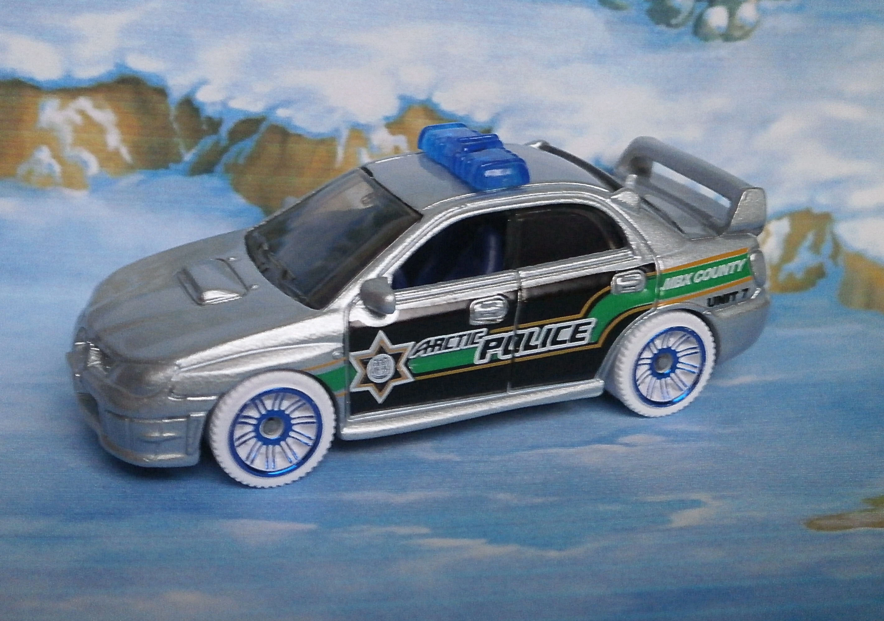 Subaru Impreza Police (Silver, ARCTIC POLICE, MBX COUNTY)