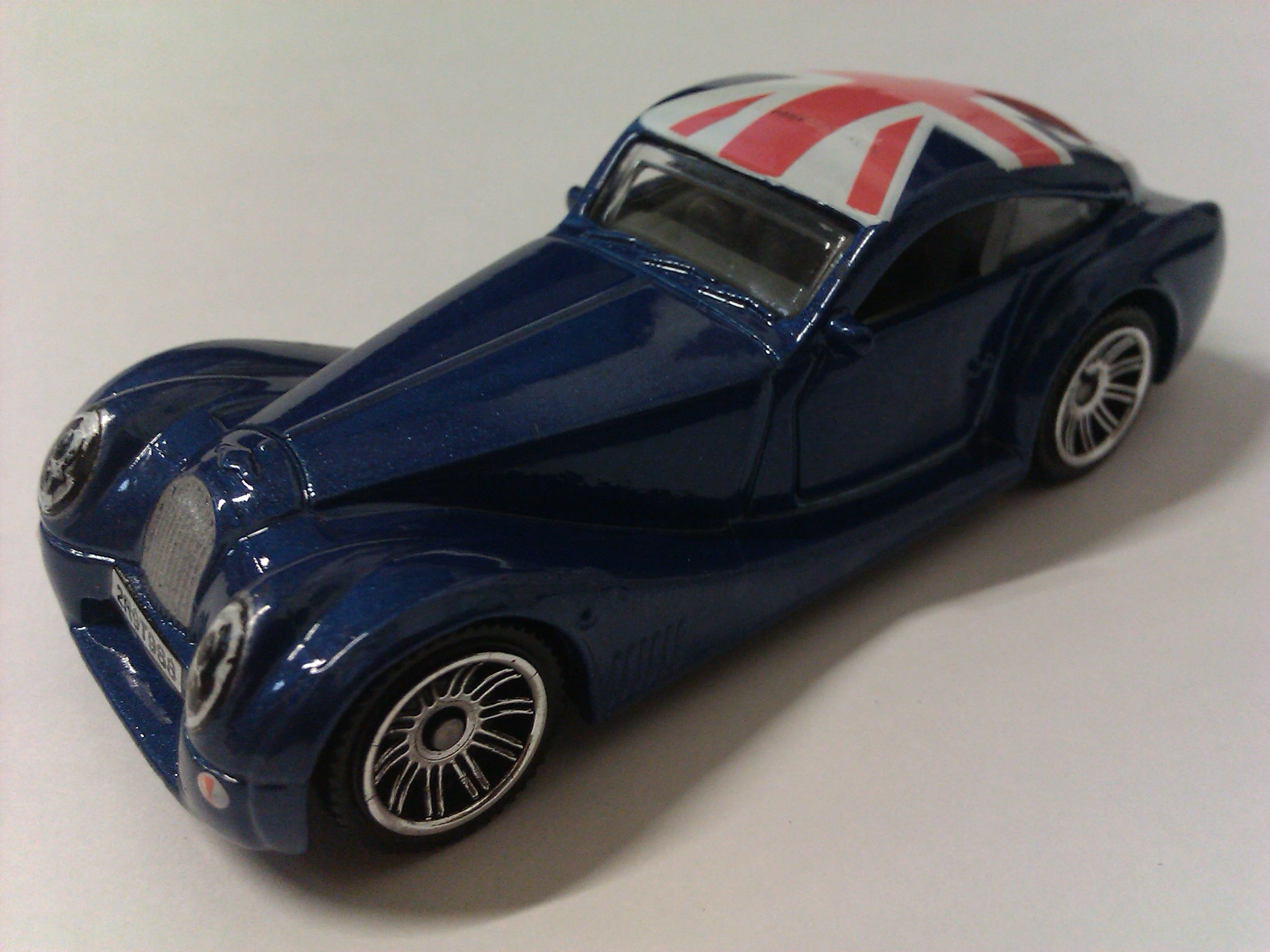 Morgan AeroMax (Dark Royal Blue, Detailed Trim, Union Jack on roof)