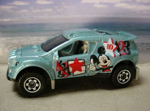 Quick Sander (Metalflake Light Blue, Mickey Mouse, numbers)