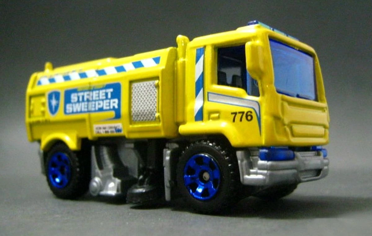 MBX Street Cleaner / MBX Swisher (Yellow, Street Sweeper, 776, Keeping the Streets…)