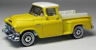 1957 GMC Stepside (Yellow, Detailed trim)