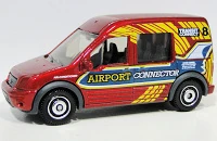 Ford Transit Connect (2010) (Metalflake Deep Red, Airport Connector, Air Conditioned, Tran…)