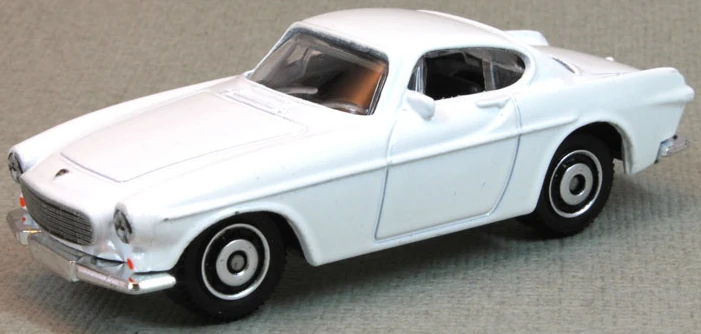 Volvo P1800S (1969) (White, Detailed trim)
