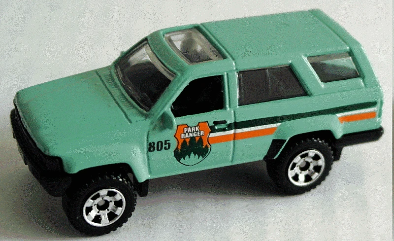 Toyota 4Runner (1985) (Mint Green, 805, PARK RANGER)