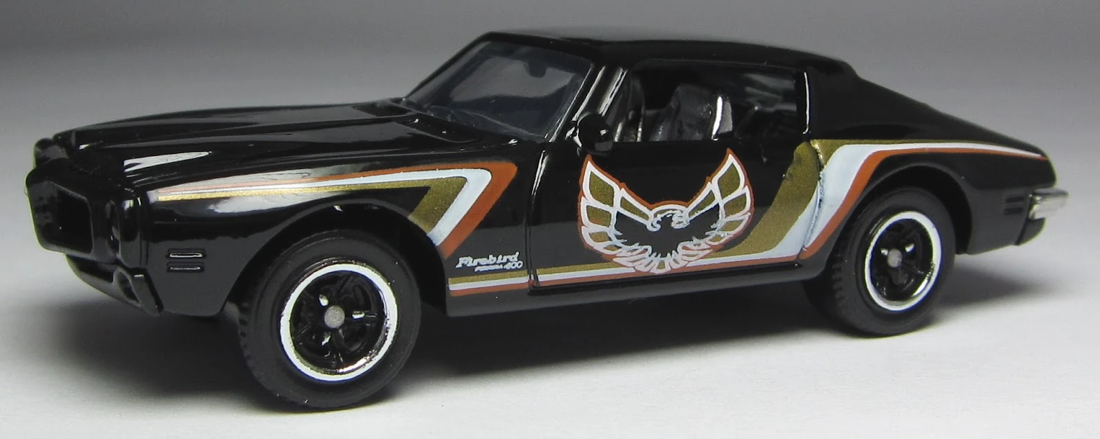 Pontiac Firebird Formula (1971) (Black, Orange, White and Gold Stripes, Front an…)