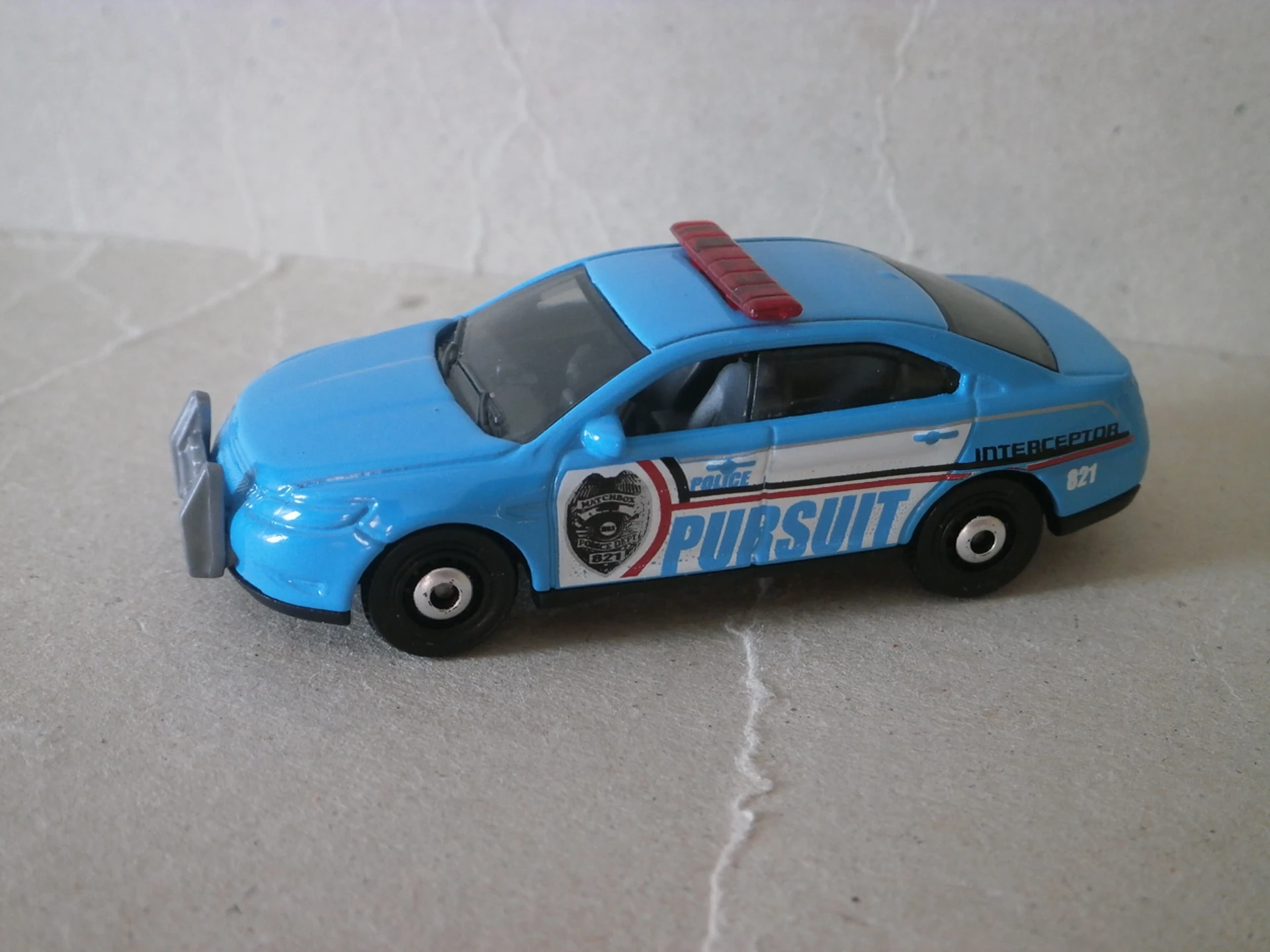 Ford Police Interceptor (Blue, Police, PURSUIT, Interceptor, 821)