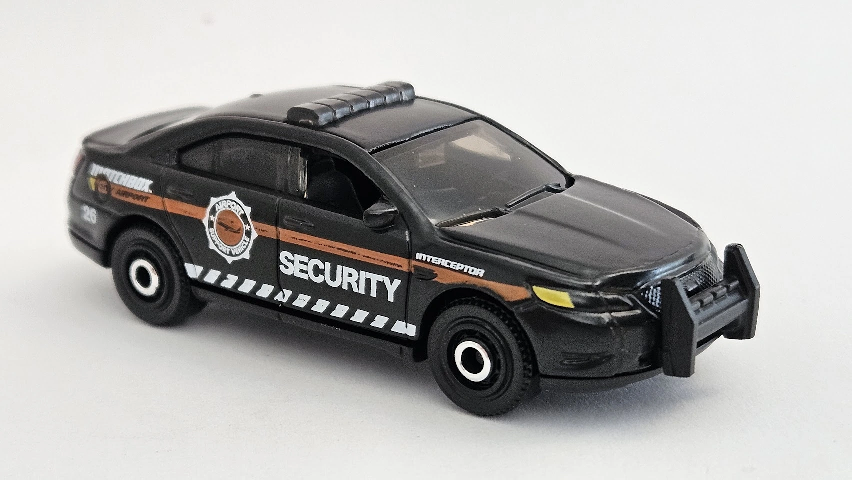 Ford Police Interceptor (Matte Black, SECURITY, AIRPORT SUPPORT VEHICLE, 26)