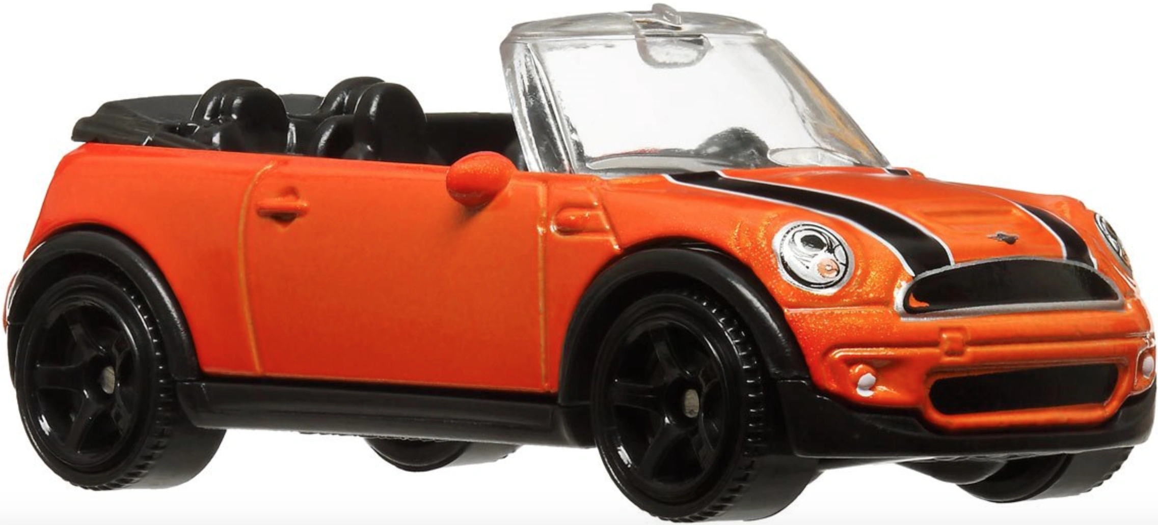 MINI Cooper S Cabrio - 2010 (Metalflake Orange, Detailed front trim, Black stripes on ho…)