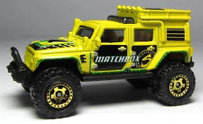 Jeep Wrangler Superlift (Yellow, MATCHBOX)