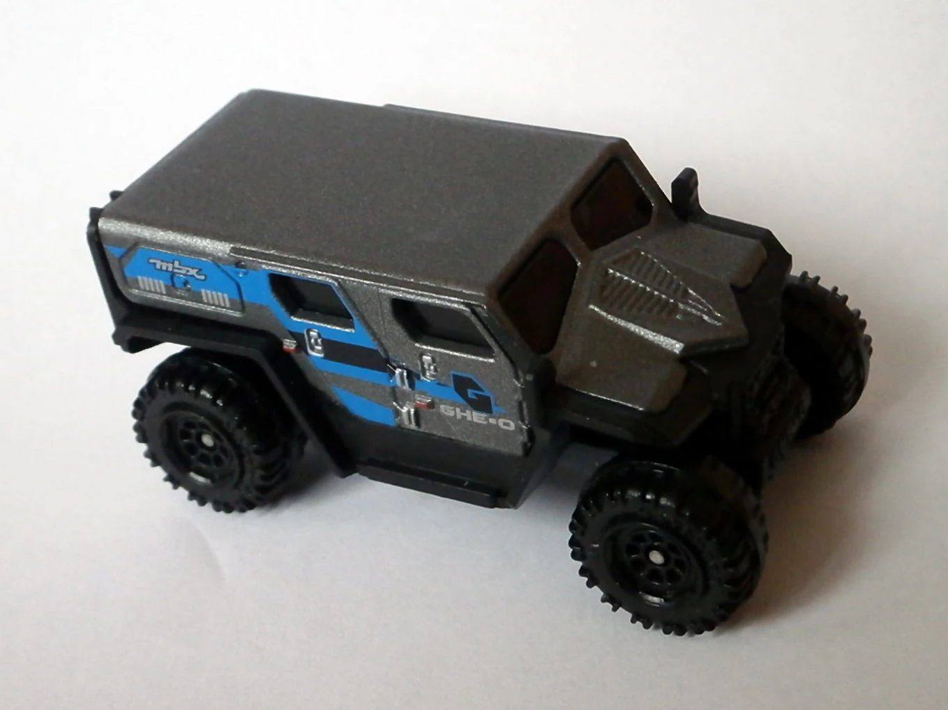 GHE-O Rescue (Dark Grey, Blue sides, GHE-O, mbx)