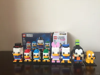 Lego 方头仔 唐老鸭家族