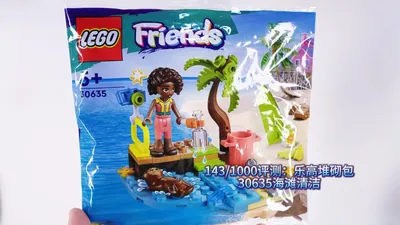 143/1000评测：乐高堆砌包30635海滩清洁