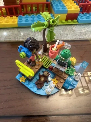 乐高lego 30635 海滩大扫除