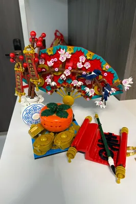 乐高80117五福迎春