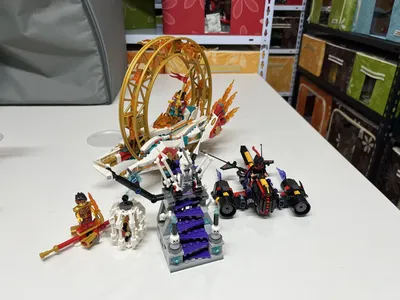 乐高悟空小侠80034哪吒风火轮