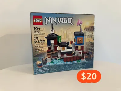 多伦多➗ Lego40704 微型忍者码头 全新