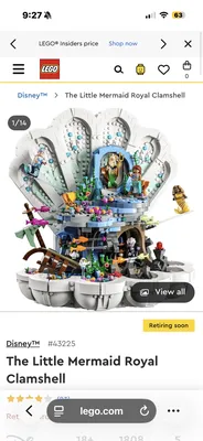 🇦🇺墨爾本收小美人魚樂高Lego 43225