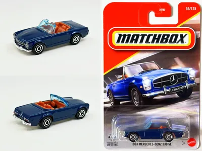 火柴盒-1963款奔驰230 SL