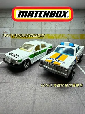 Matchbox火柴盒｜70，80年代复古警车