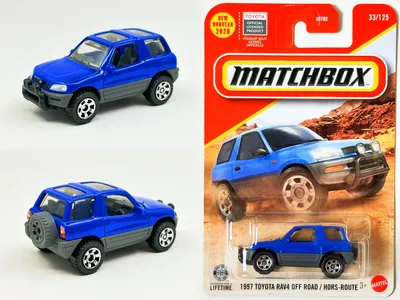 火柴盒-1997款丰田RAV4两门越野版