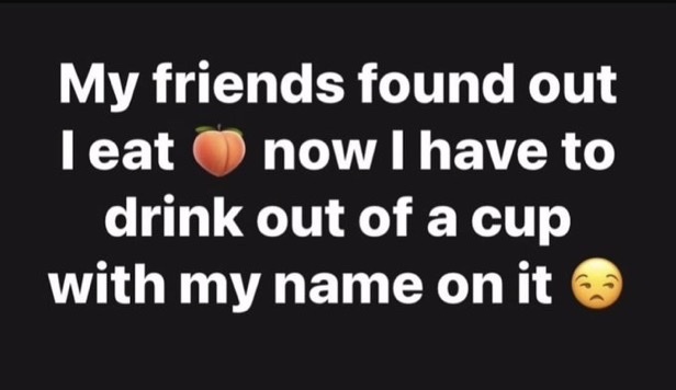 A meme with text overlay. The text is a humorous commentary on a personal situation.