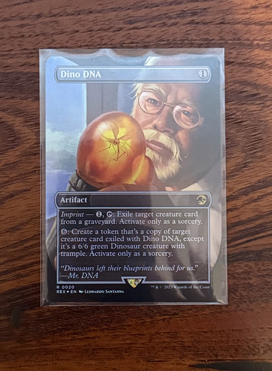 Dino DNA (Foil) (Borderless)