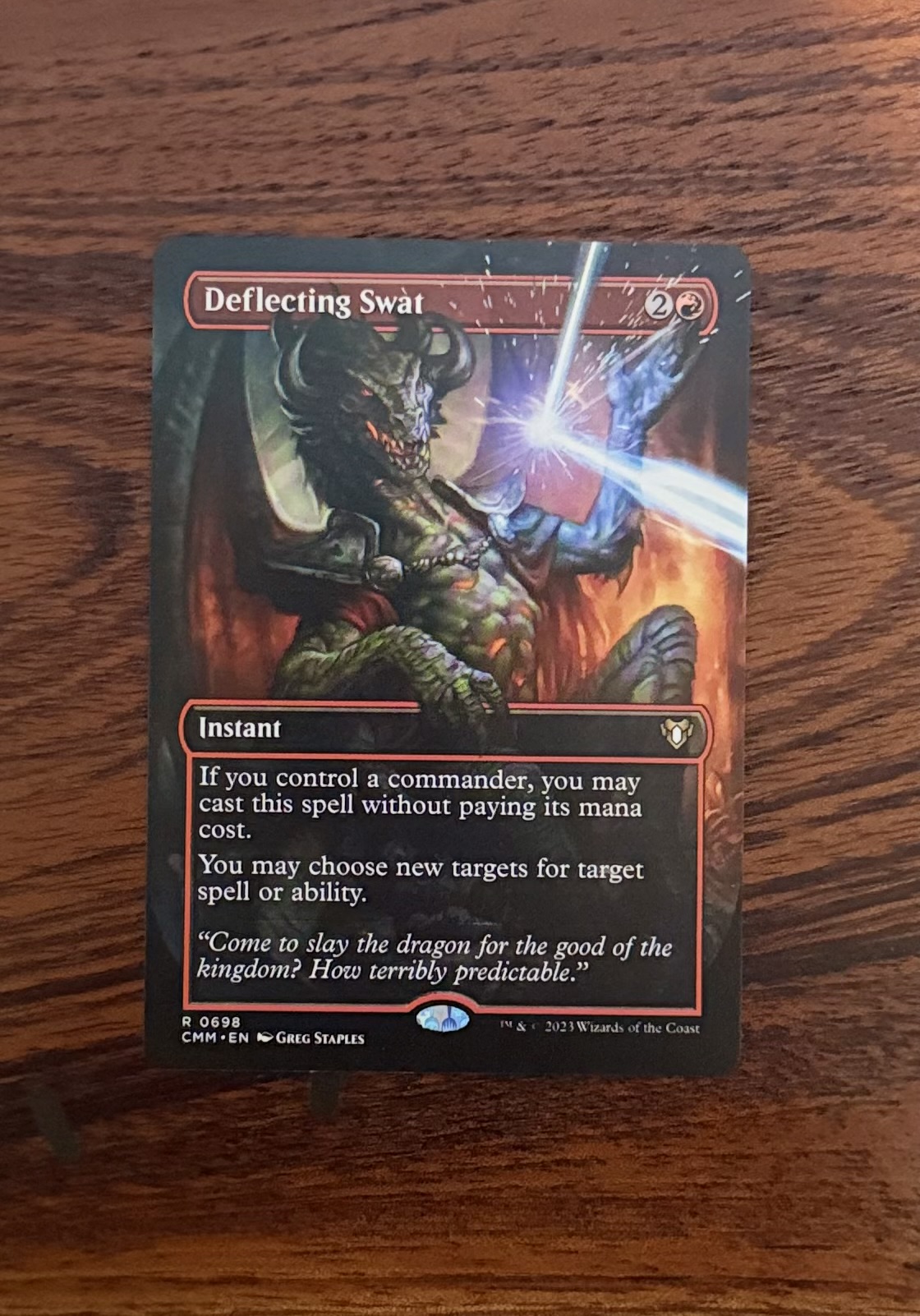Deflecting Swat (Non-Foil) (Borderless)