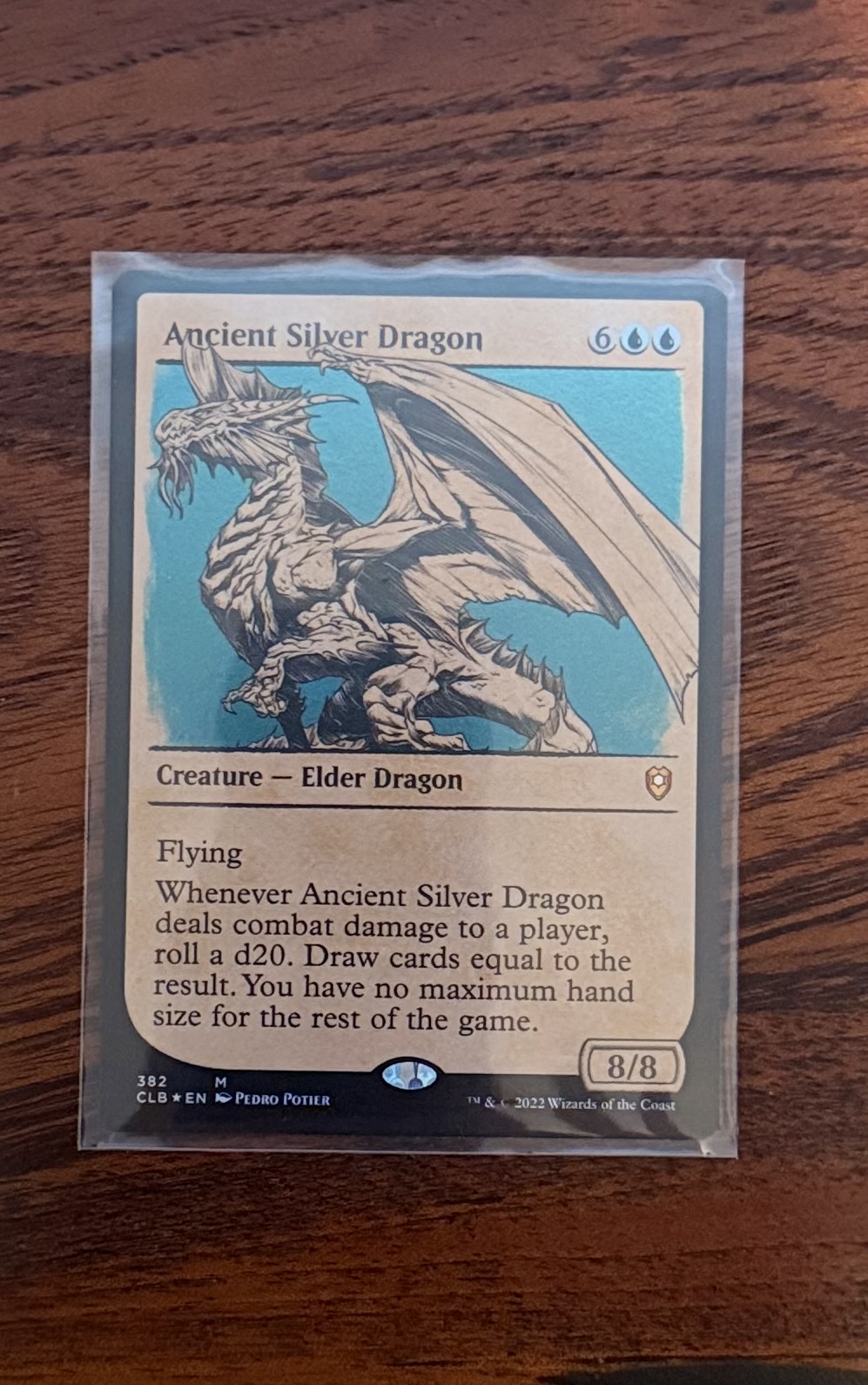 Ancient Silver Dragon (Foil) (Showcase)