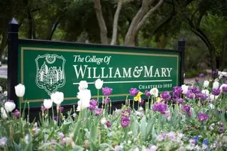 William & Mary (W & M)  is a Public, 4 years school located in Williamsburg, VA. 