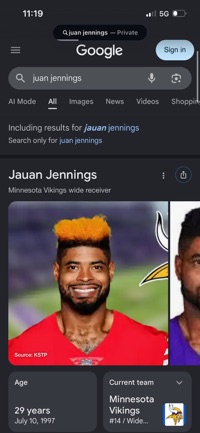 User profile