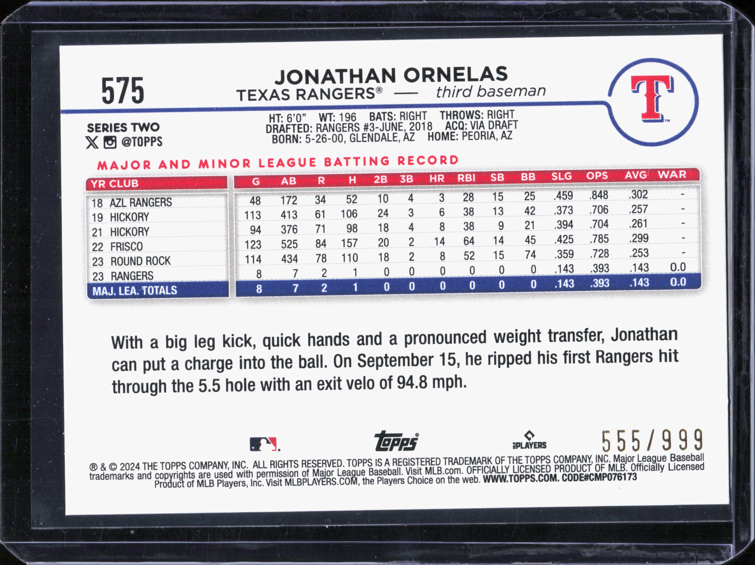 Card back