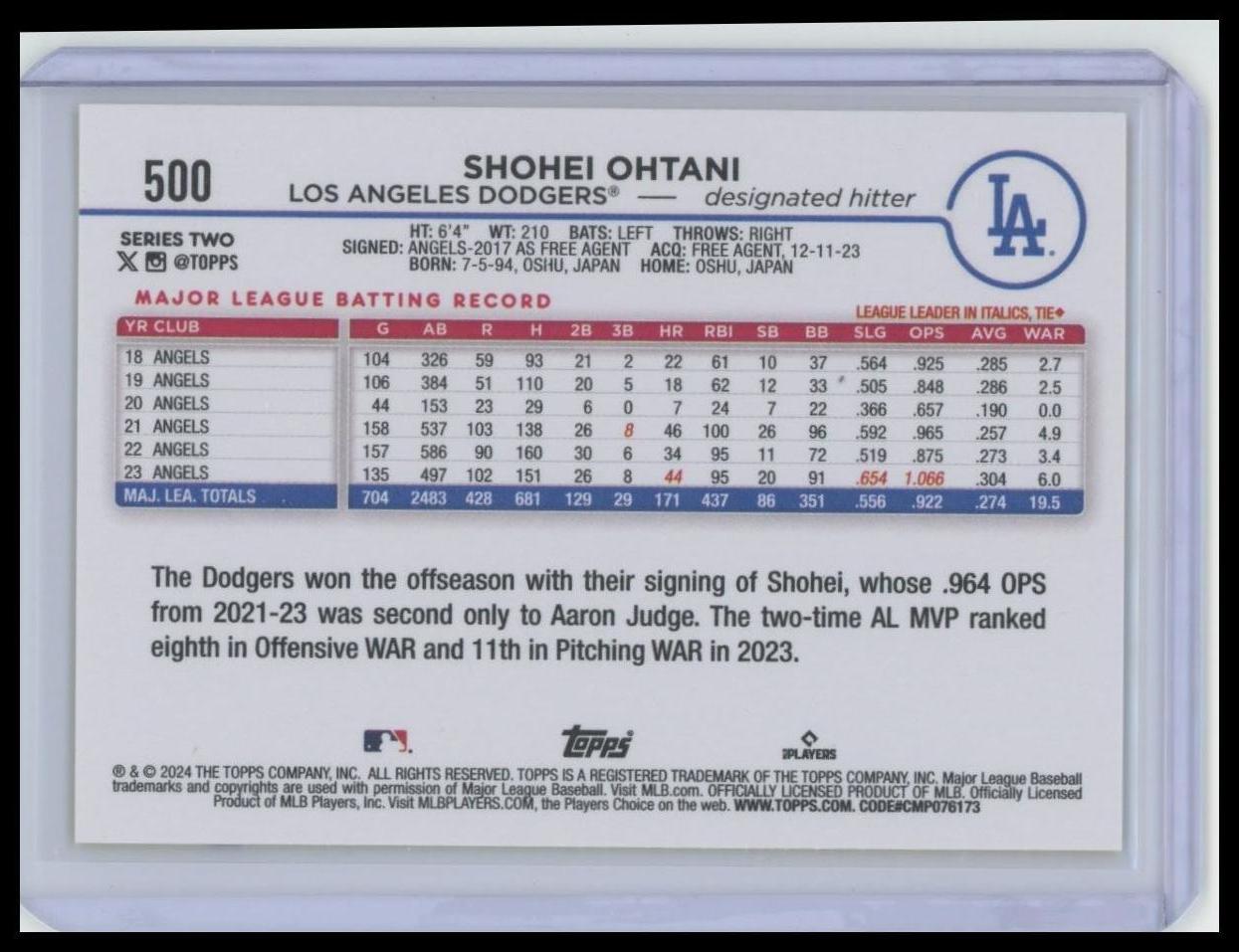 Card back