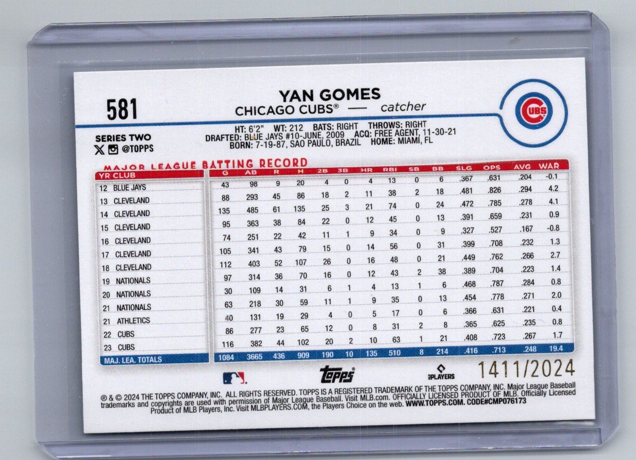 Card back