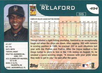 Card back