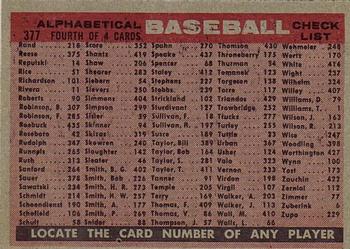 Card back