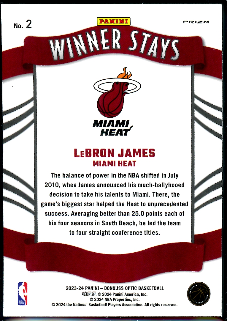 Card back
