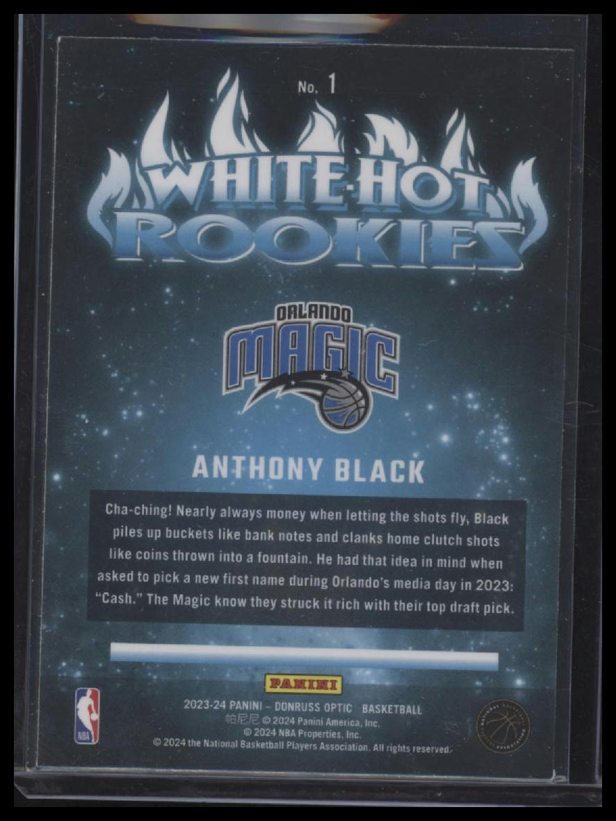 Card back