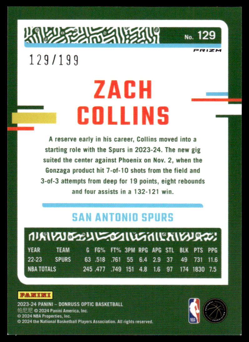 Card back