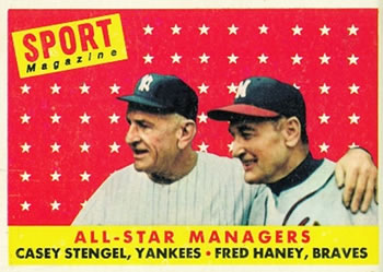 Sport Magazine All-Star Managers (Casey Stengel / Fred Haney)