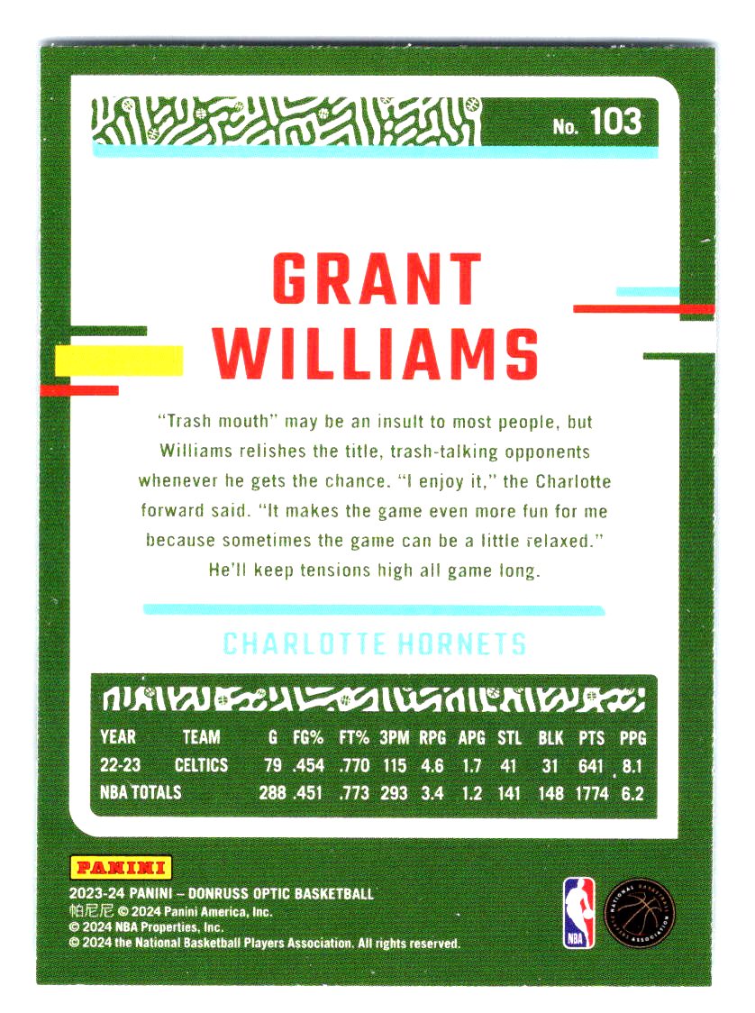 Card back
