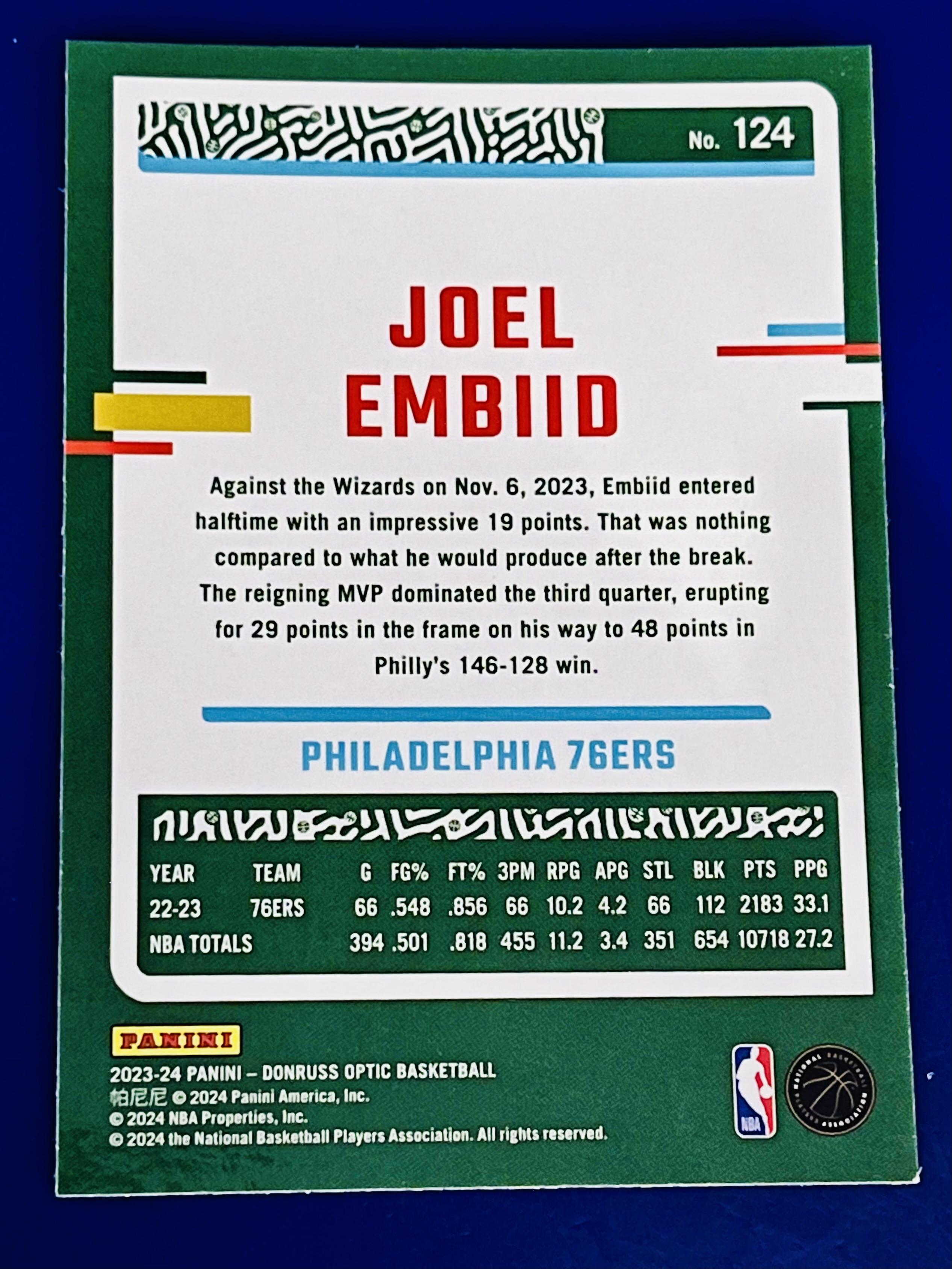 Card back